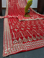 Buy Red Color Saree Online At Best Price - Joshindia