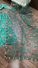 Buy Green Color Latest Designer Lehenga Choli With Heavy Flair - Joshindia