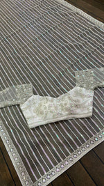 Buy Latest Designer White Color Saree Online At Best Price - Joshindia