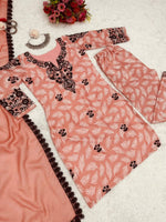 Buy Peach Kurta Sets online in India - Joshindia
