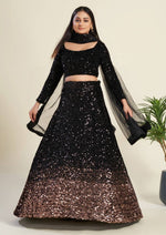 Buy Latest Black Color Lehenga Choli Online at Best Price - Joshindia