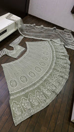 New Arrival Mehndi Lehenga Choli Online - Joshindia