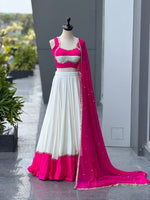 Navratri Special Cotton Lehenga Choli with Mirror Work