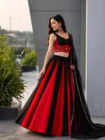 Navratri Special Cotton Lehenga Choli with Real Mirror Work