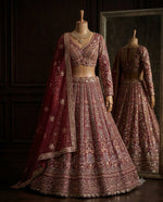 Butterfly Net Lehenga with Sequins Embroidery & Cancan Canvas Layers | Semi-Stitched