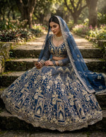 Soft Net Lehenga with Coding Sequins Work & Cancan Canvas Layers | Semi-Stitched