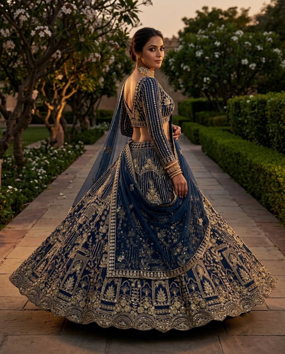 Soft Net Lehenga with Coding Sequins Work & Cancan Canvas Layers | Semi-Stitched