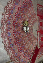 DESIGNER BRIDALRED WEDDINGLEHENGA