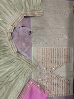 Navratri SpecialPremium Star Georgette Lehenga with Digital Print & Real Mirror Work