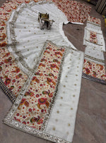 Navratri Special Muslin Silk & Fox Georgette Lehenga with Digital Print & Foil Mirror Work