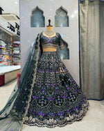 WEDDING BRIDAL GREENHEAVY MONO SATIN SILK