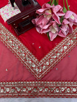 Red Designer Bridal Saree
