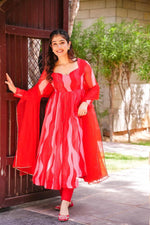 Buy Trendy Red Kurtas Online in India - Joshindia