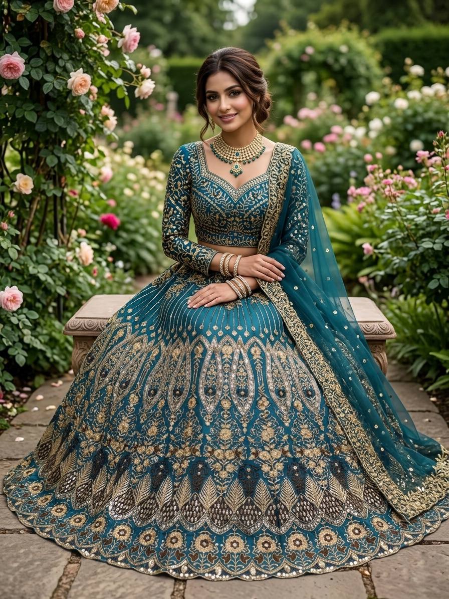 Gorgeous Soft Butterfly Embroidery Net Lehenga Choli