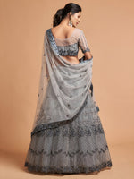 Buy Trendy Gray Lehenga Choli Online in India
