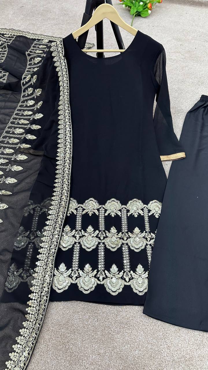 Buy Black Salwar Suit online in India - Joshindia