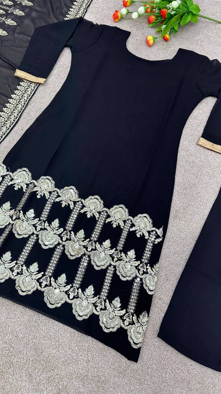 Buy Black Salwar Suit online in India - Joshindia