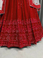 Buy Trendy Red Lehenga Choli Online in India - Joshindia