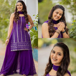 Buy Purple Salwar Suit online in India - Joshindia