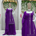 Buy Purple Salwar Suit online in India - Joshindia