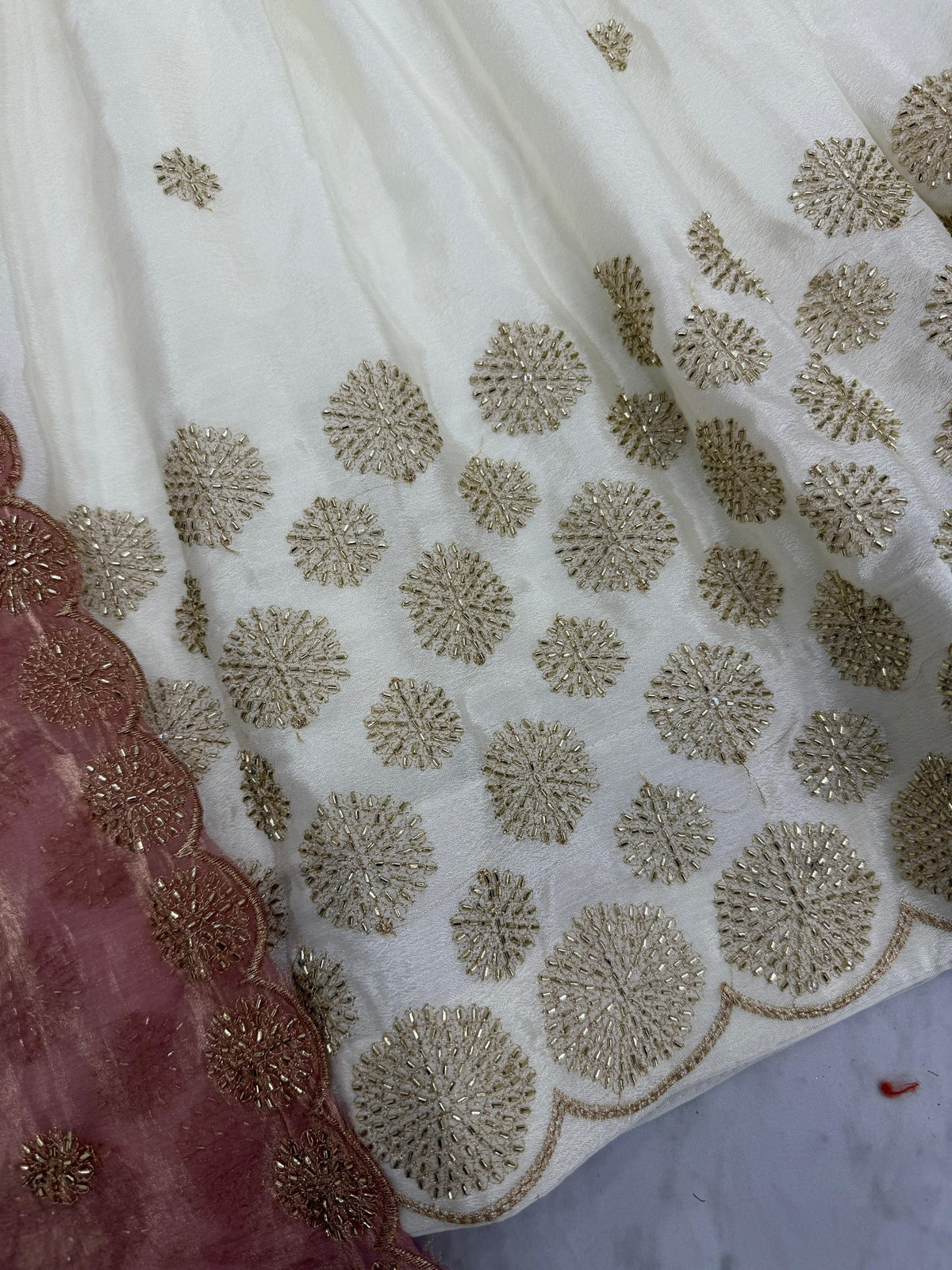 Designer Chinon Lehenga Choli with Embroidery
