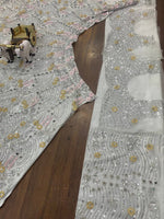 White Color Embroidered Designer Lehenga Choli