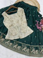 Premium Fendy Silk Designer Embroidery Lehenga Choli