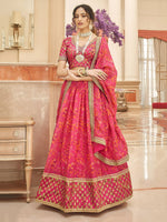 Designer Organza Floral Print Lehenga Choli