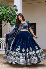 Heavy Fox Georgette Designer Lehenga Choli