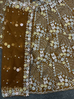 Royal Mirror Work Butterfly Net Lehenga Choli with Dupatta