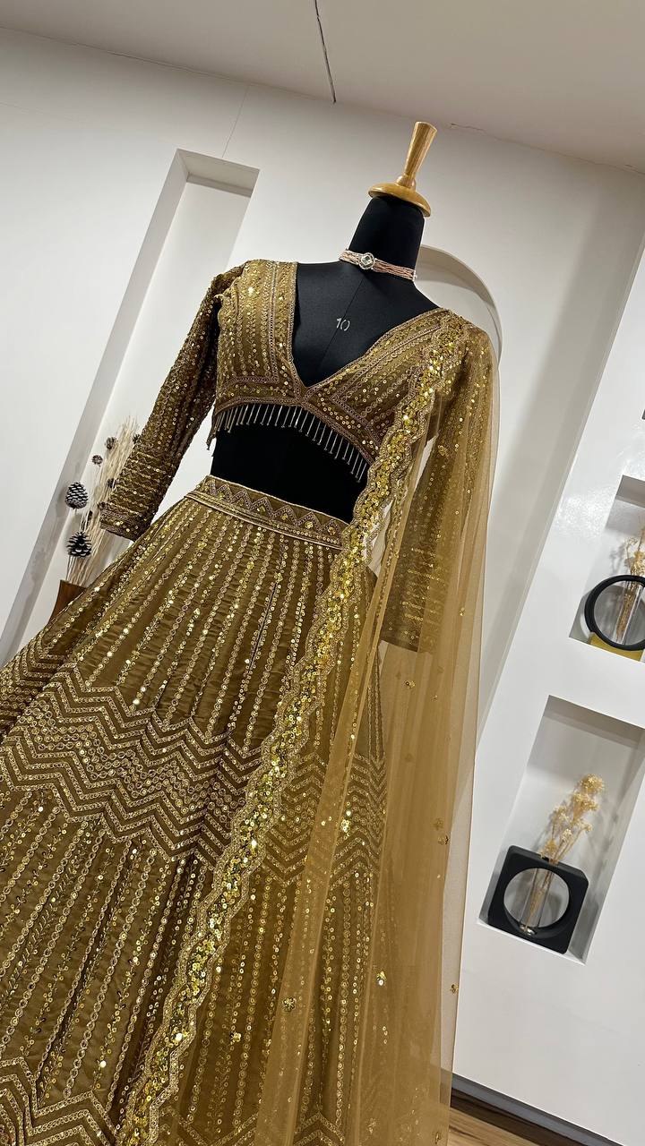 Silk Georgette Designer Lehenga choli