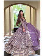 Buy Trendy Purple Lehenga Choli Online in India - Joshindia