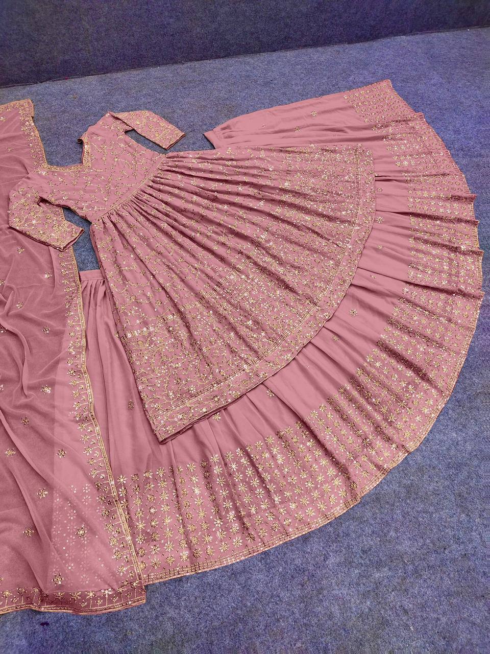 Buy Trendy Pink Lehenga Choli Online in India - Joshindia