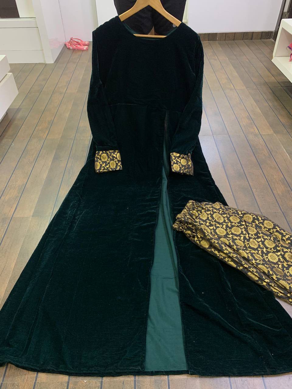 Buy Trendy Green Gown Online in India - Joshindia