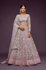 Designer Heavy Embroidered Soft Net Lehenga Choli