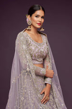 Designer Heavy Embroidered Soft Net Lehenga Choli