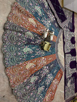 Stunning Multi Color Coding Sequins Work Lehenga Choli