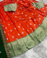 Buy IndianKanjivaram Silk Designer Lehenga Choli
