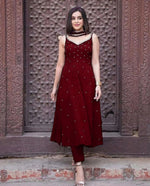 Buy Maroon Kurtas Sets online in India - Joshindia