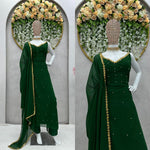 Buy Green Dupatta Kurtas Sets online in India - Joshindia