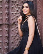Buy Black Dupatta Kurtas Sets online in India - Joshindia