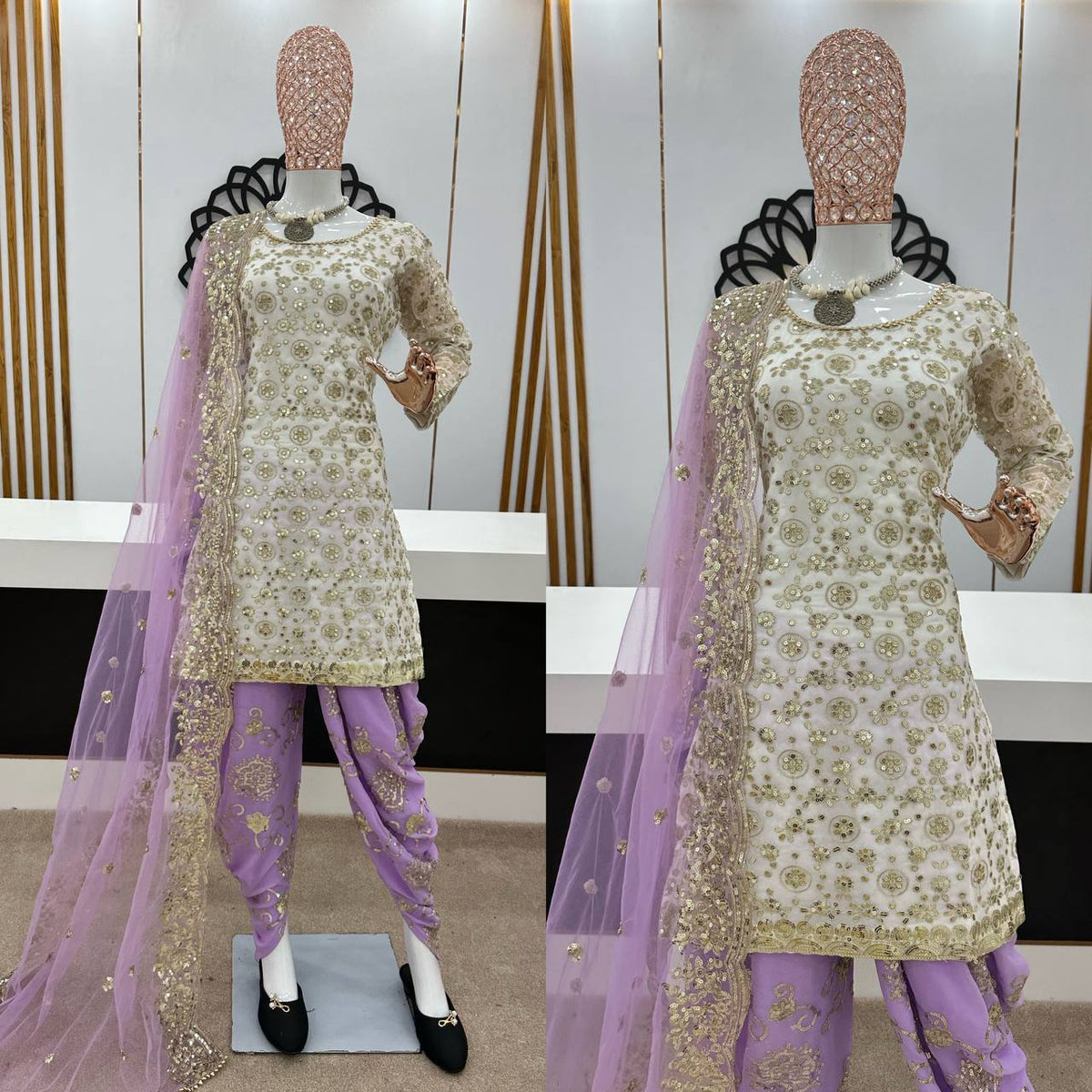 Buy Purple Salwar Suit online in India - Joshindia
