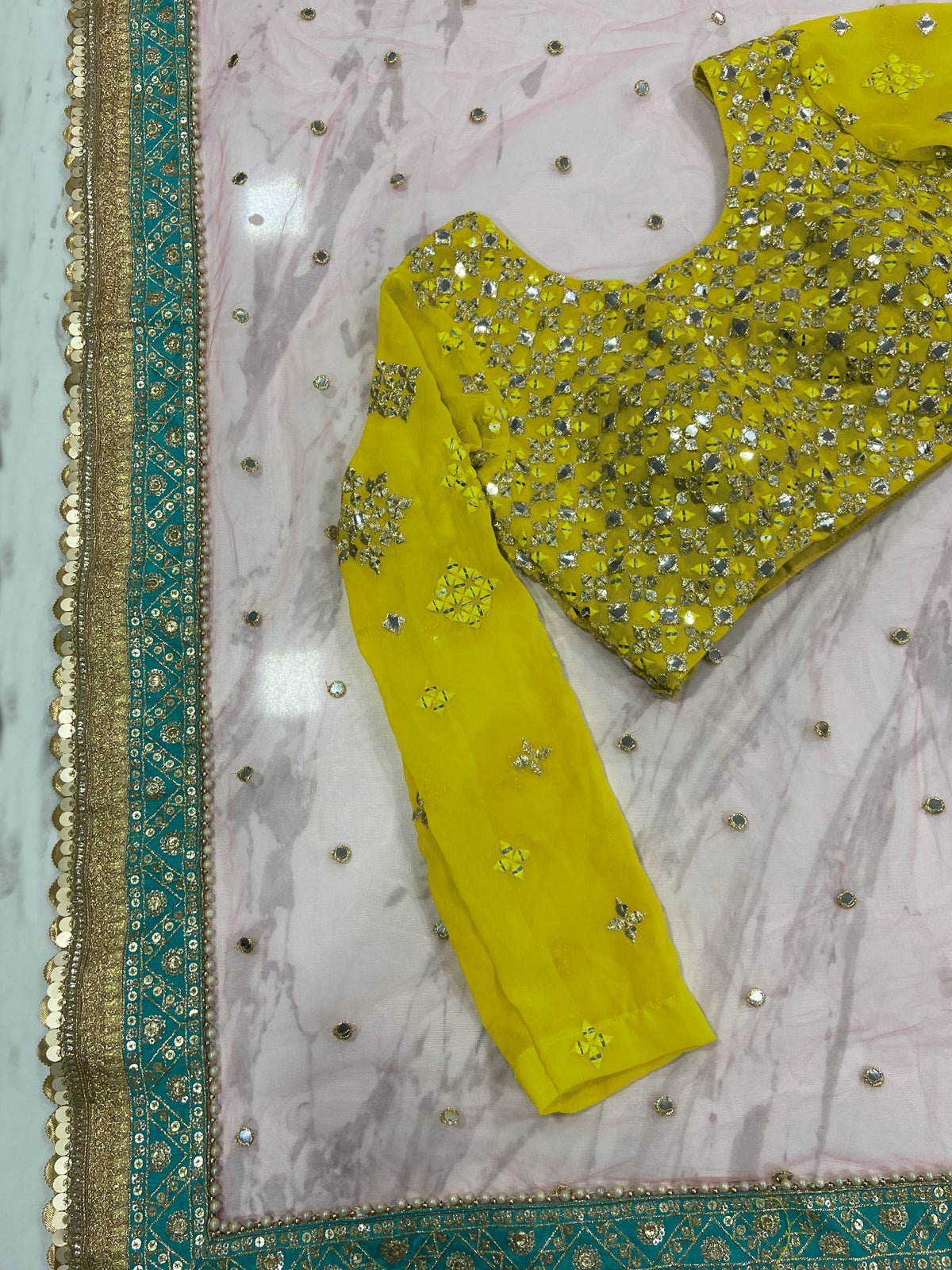 Yellow Color Lehenga Choli For Wedding Look - Joshindia