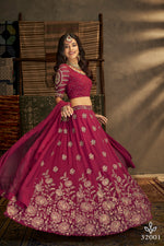 Amazing Pink Color Lehenga Choli For Party Look - Joshindia