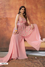 Beautiful Pink Designer Salwar suit At Best Price - Joshindia