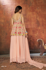 Beautiful Peach Designer Salwar suit At Best Price - Joshindia