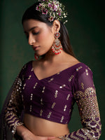 Trendy Wine Color Designer Lehenga Choli Buy Now - Joshindia