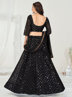 Trending black color mirror lehenga choli buy now - Joshindia