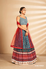 Trendy Multicolor Lehenga Choli For Wedding - Joshindia