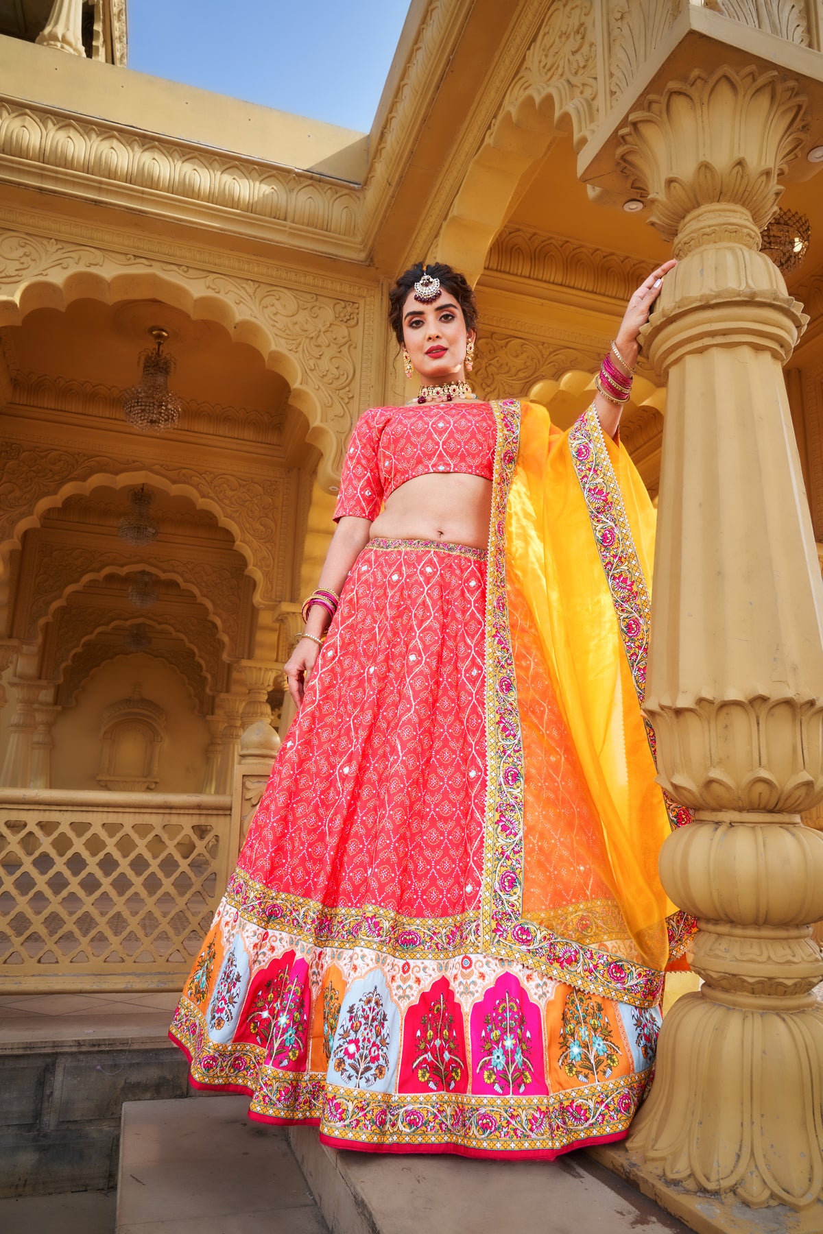 Classy Pink Color Designer Lehenga Choli Buy Now - Joshindia